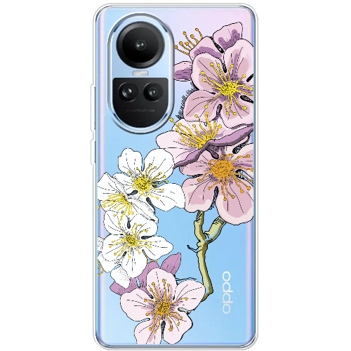 Чехол BoxFace OPPO Reno 10 Pro Cherry Blossom