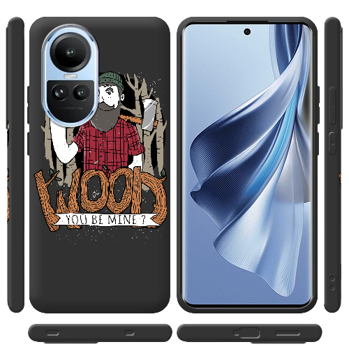 Чехол BoxFace OPPO Reno 10 Pro Wood you be mine