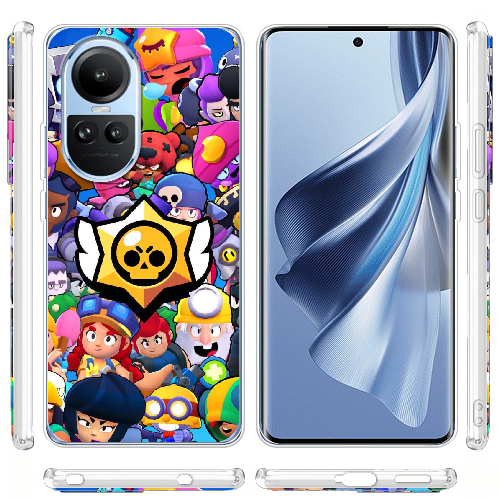 Чехол BoxFace OPPO Reno 10 Pro Brawl Stars