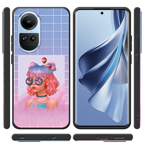 Чехол BoxFace OPPO Reno 10 Pro Girl in the Clouds