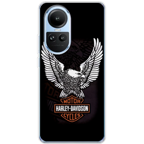 Чехол BoxFace OPPO Reno 10 Pro Harley Davidson and eagle