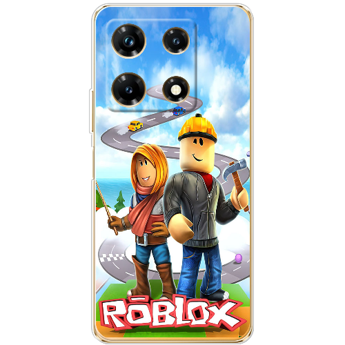 Чехол BoxFace Infinix Note 30 Pro 4G Roblox Білдерман