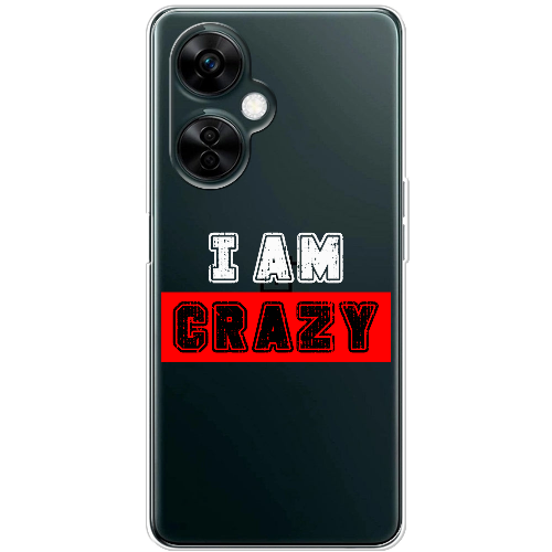 Чехол BoxFace OnePlus Nord CE 3 Lite I'm Crazy