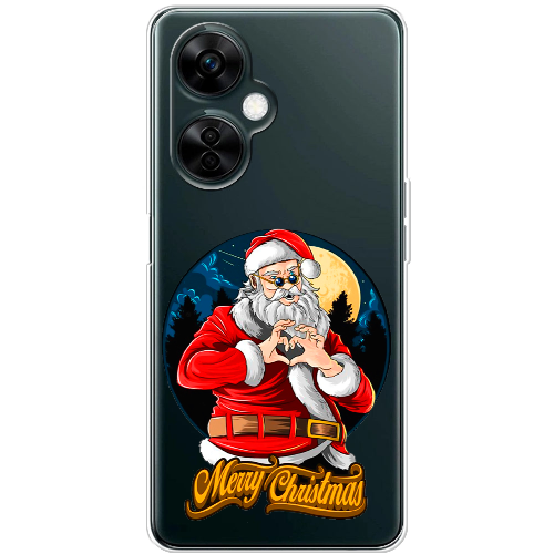 Чехол BoxFace OnePlus Nord CE 3 Lite Cool Santa and heart