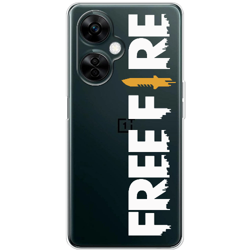 Чехол BoxFace OnePlus Nord CE 3 Lite Белый Free Fire