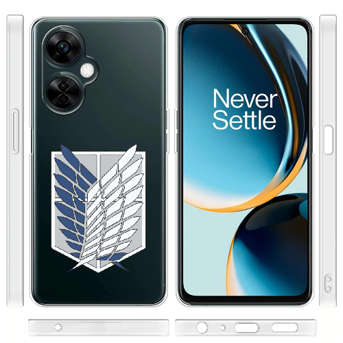 Чехол BoxFace OnePlus Nord CE 3 Lite Атака Титанов Крылья Свободы