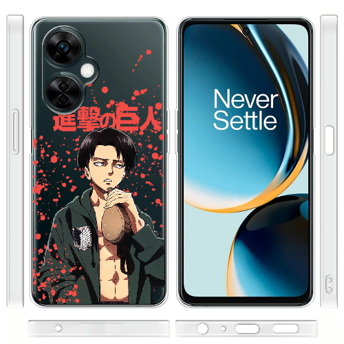 Чехол BoxFace OnePlus Nord CE 3 Lite Атака Титанов Леви