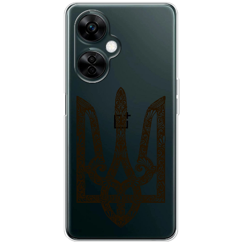 Чехол BoxFace OnePlus Nord CE 3 Lite Ukrainian Black Trident