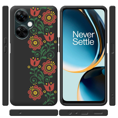 Чехол BoxFace OnePlus Nord CE 3 Lite Ethno Flower