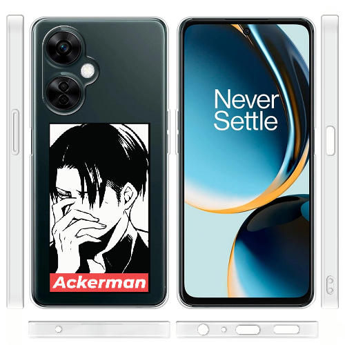 Чехол BoxFace OnePlus Nord CE 3 Lite Attack On Titan - Ackerman