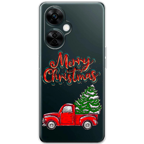 Чехол BoxFace OnePlus Nord CE 3 Lite Holiday Car Merry Christmas