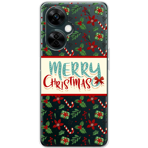 Чехол BoxFace OnePlus Nord CE 3 Lite Vintage Christmas Congratulation