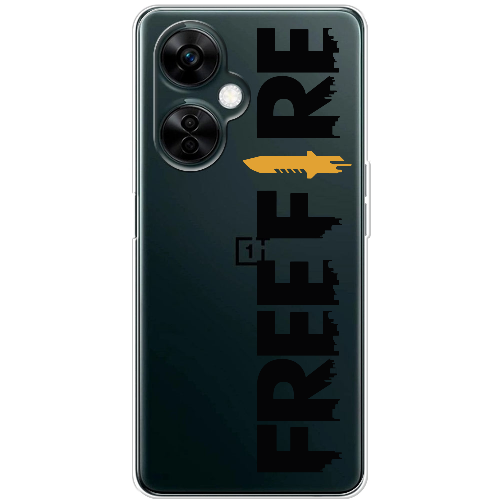 Чехол BoxFace OnePlus Nord CE 3 Lite Черный Free Fire