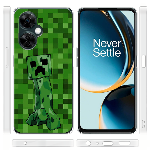 Чехол BoxFace OnePlus Nord CE 3 Lite Minecraft Creeper