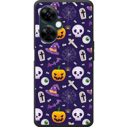 Чехол BoxFace OnePlus Nord CE 3 Lite Halloween Purple Mood