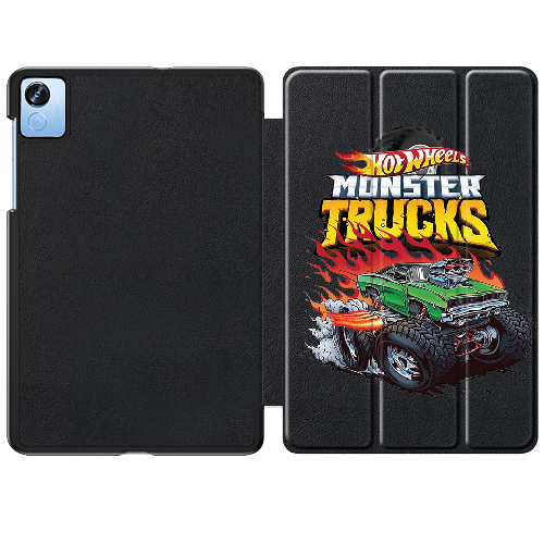 Чехол для Realme Pad X 11" Hot Wheels Monster Trucks