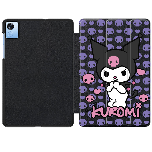 Чехол для Realme Pad X 11" Kuromi Purple Skull