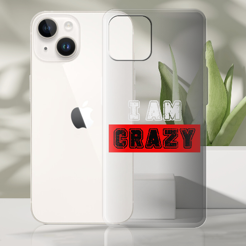 Чехол BoxFace iPhone 15 I'm Crazy