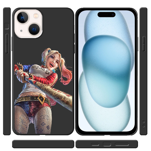 Чехол BoxFace iPhone 15 Happy Harley Quinn