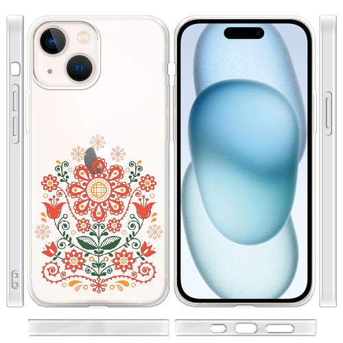 Чехол BoxFace iPhone 15 Ukrainian Ornament