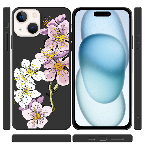 Чехол BoxFace iPhone 15 Cherry Blossom