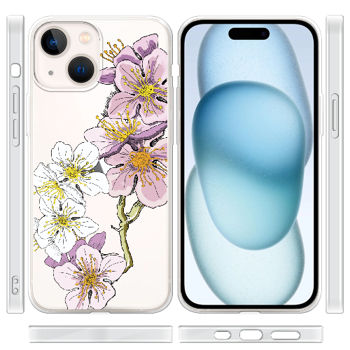 Чехол BoxFace iPhone 15 Cherry Blossom