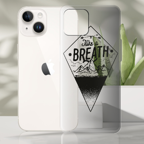 Чехол BoxFace iPhone 15 Take a Breath