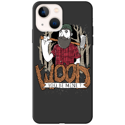 Чехол BoxFace iPhone 15 Wood you be mine