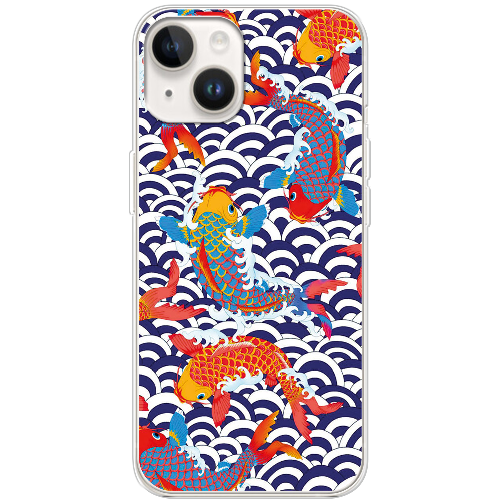 Чехол BoxFace iPhone 15 Koi Fish