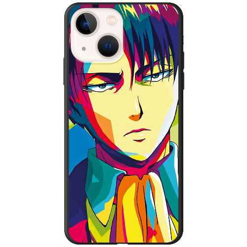 Чехол BoxFace iPhone 15 Attack on titan Levi Anime Pop