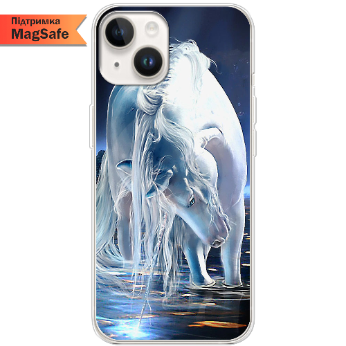 Чехол BoxFace iPhone 15 White Horse