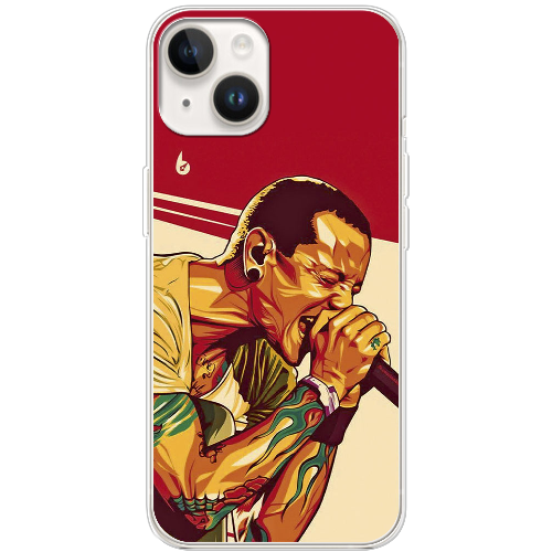 Чехол BoxFace iPhone 15 Chester Bennington