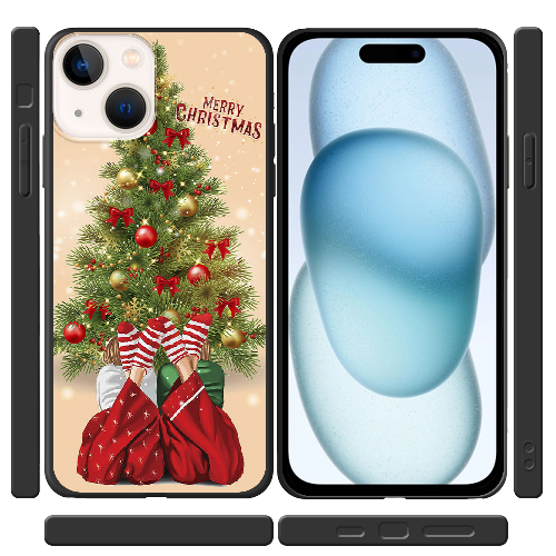Чехол BoxFace iPhone 15 Наше Рождество