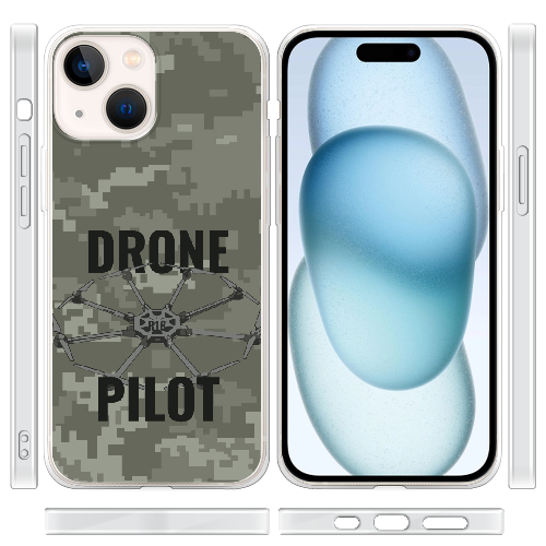 Чехол BoxFace iPhone 15 Drone Pilot