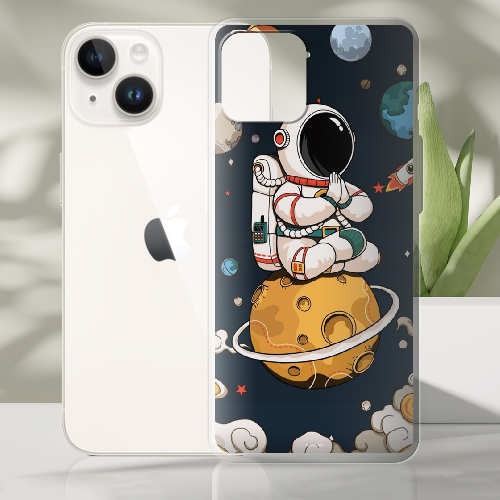 Чехол BoxFace iPhone 15 Astronaut