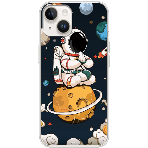 Чехол BoxFace iPhone 15 Astronaut