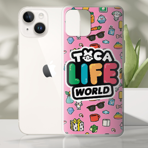 Чехол BoxFace iPhone 15 Toca Boca Life World