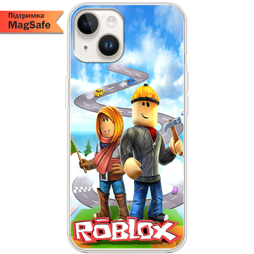 Чехол BoxFace iPhone 15 Roblox Білдерман