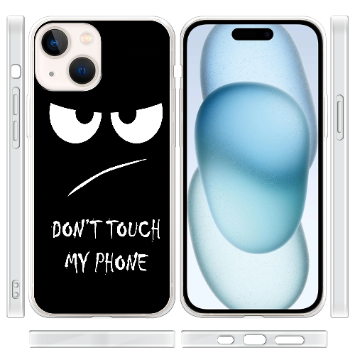 Чехол BoxFace iPhone 15 Don't Touch my Phone
