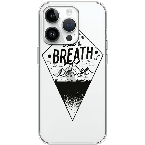 Чехол BoxFace iPhone 15 Pro Take a Breath