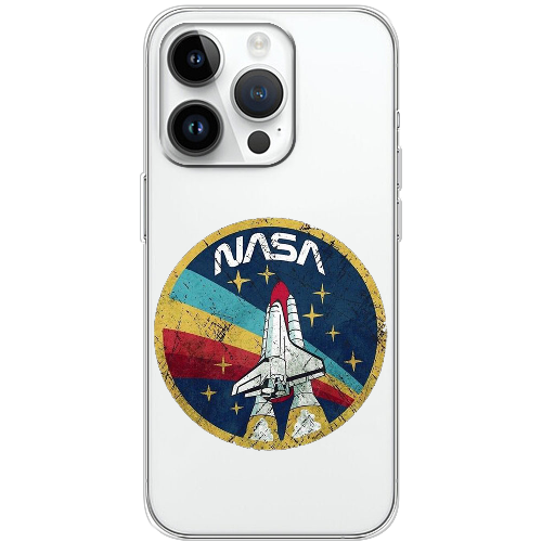 Чехол BoxFace iPhone 15 Pro Max Space Shuttle NASA