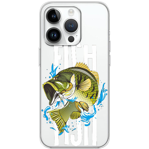 Чехол BoxFace iPhone 15 Pro Max Bass fish