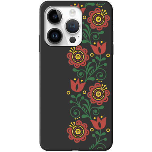 Чехол BoxFace iPhone 15 Pro Max Ethno Flower