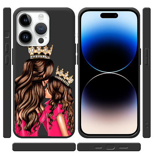 Чехол BoxFace iPhone 15 Pro Max Queen and Princess