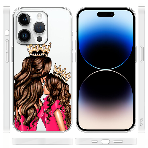 Чехол BoxFace iPhone 15 Pro Max Queen and Princess