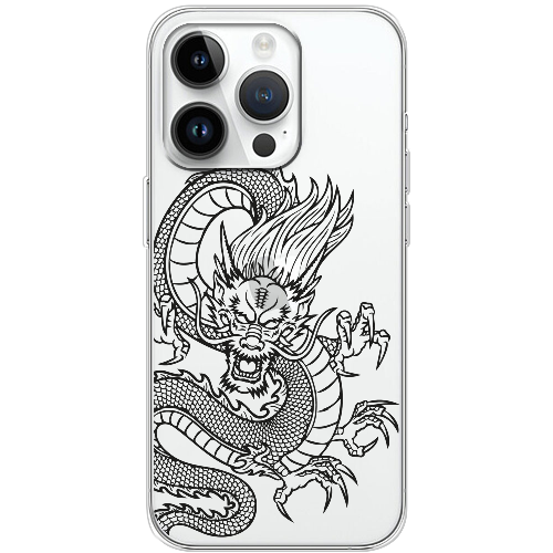 Чехол BoxFace iPhone 15 Pro Max Китайский Дракон