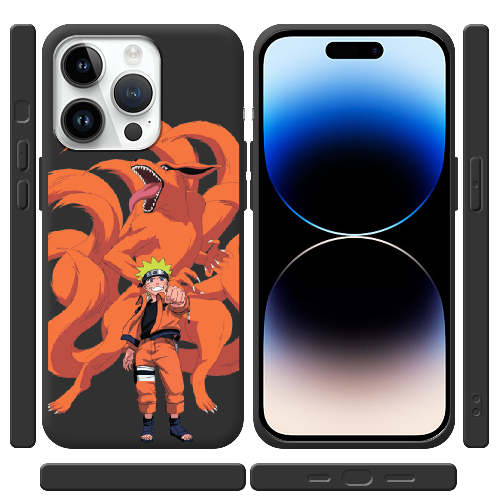 Чехол BoxFace iPhone 15 Pro Max Naruto and Kurama