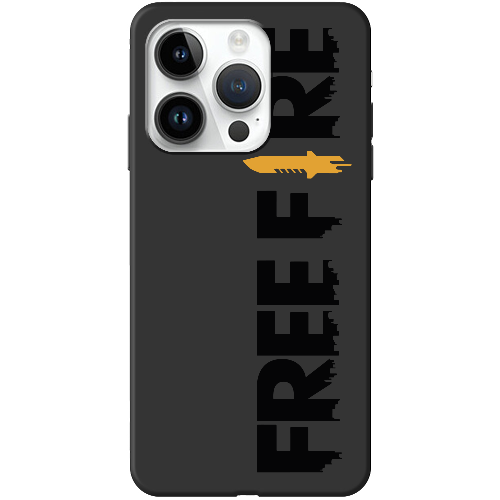 Чехол BoxFace iPhone 15 Pro Max Черный Free Fire