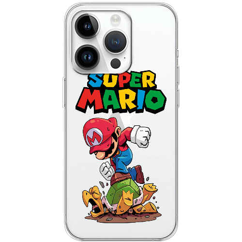 Чехол BoxFace iPhone 15 Pro Max Super Mario