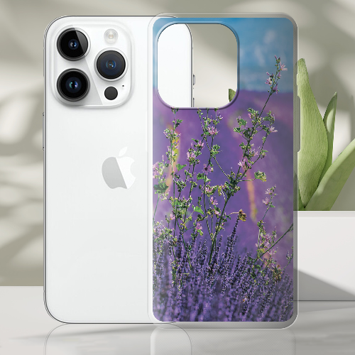 Чехол BoxFace iPhone 15 Pro Max Lavender Field